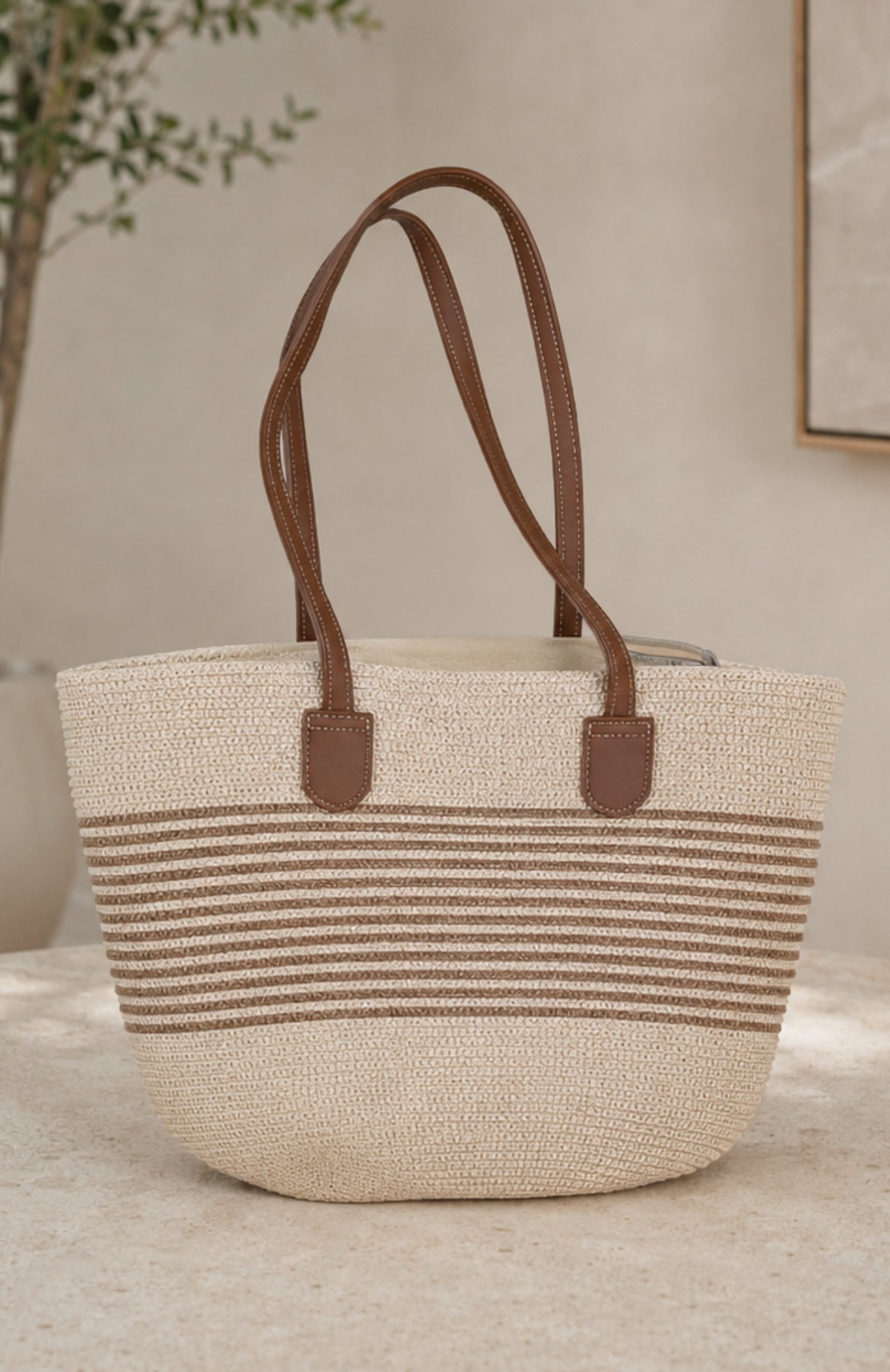 Coastal Stripe Tote