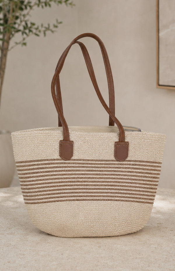 Coastal Stripe Tote
