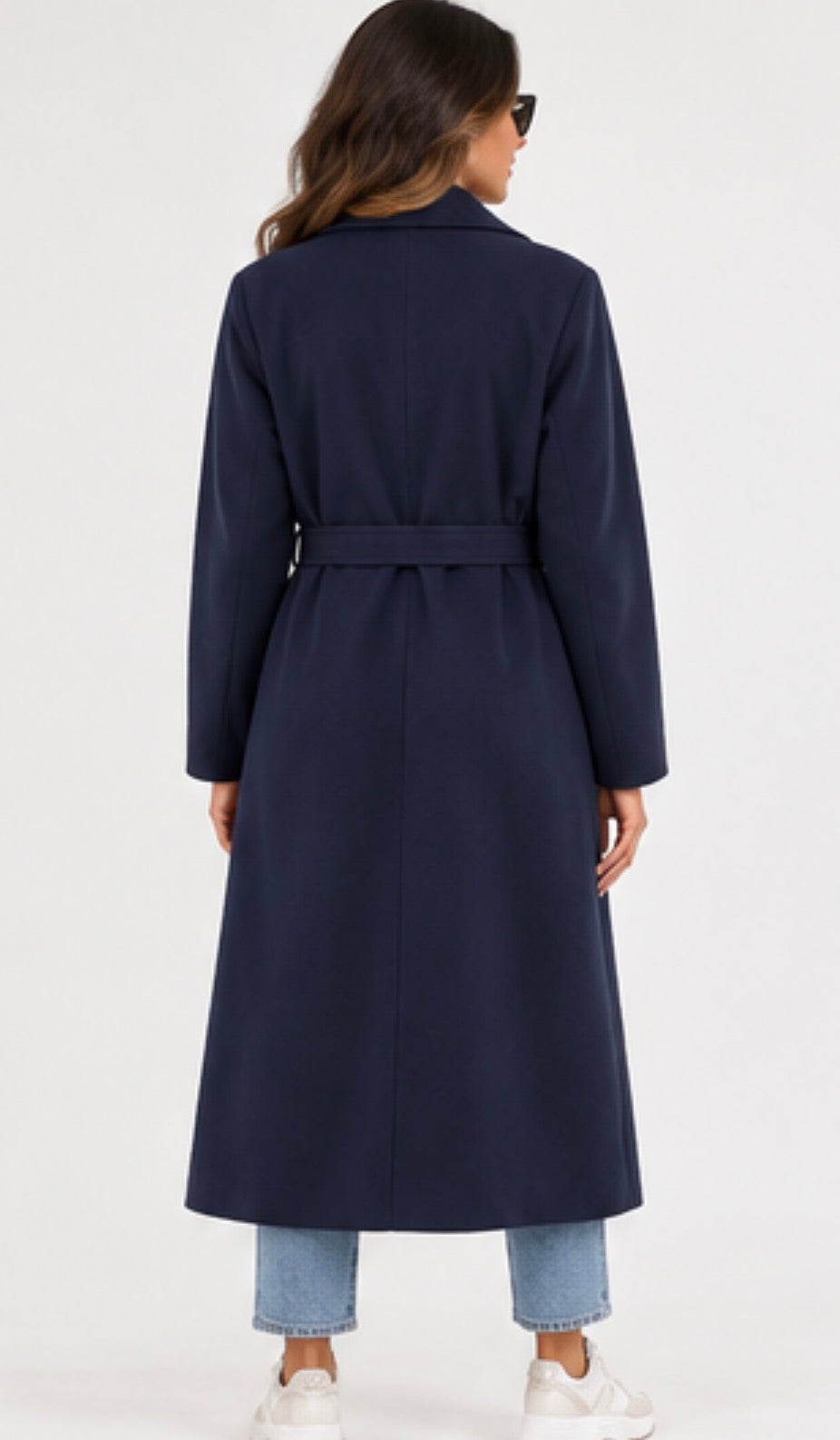 Midi Coat Navy