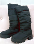 Quilted High Boot
