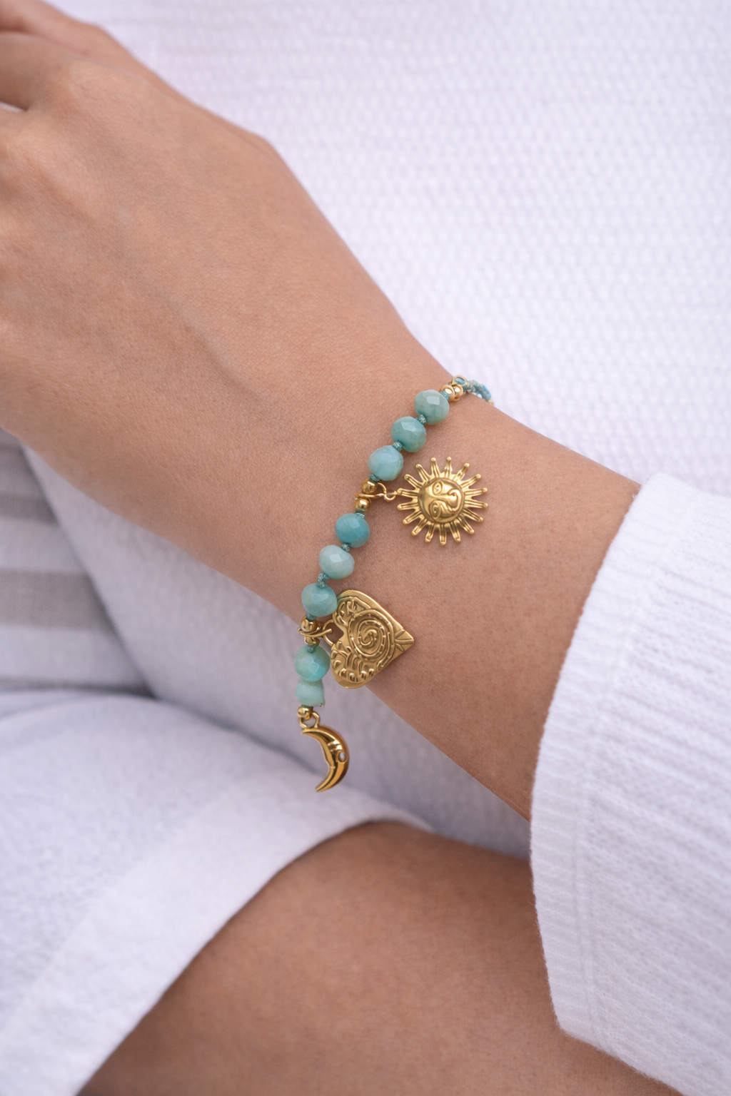 Turquoise Charm Bracelet