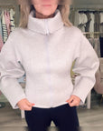 Scuba Short Jacket Grey
