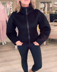 Scuba Short Jacket Black