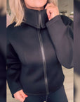 Scuba Short Jacket Black