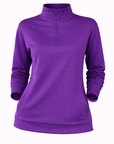 Scuba Zip Top Purple