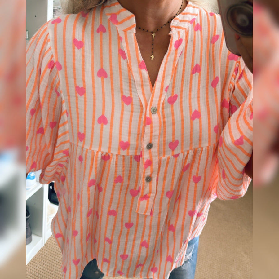 Heart Top Orange