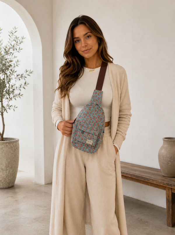Meadow Bloom Crossbody Backpack