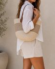 Coastal Stripe Tote