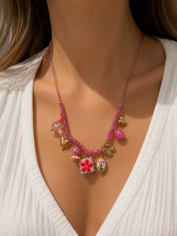 Bloom Charm Necklace