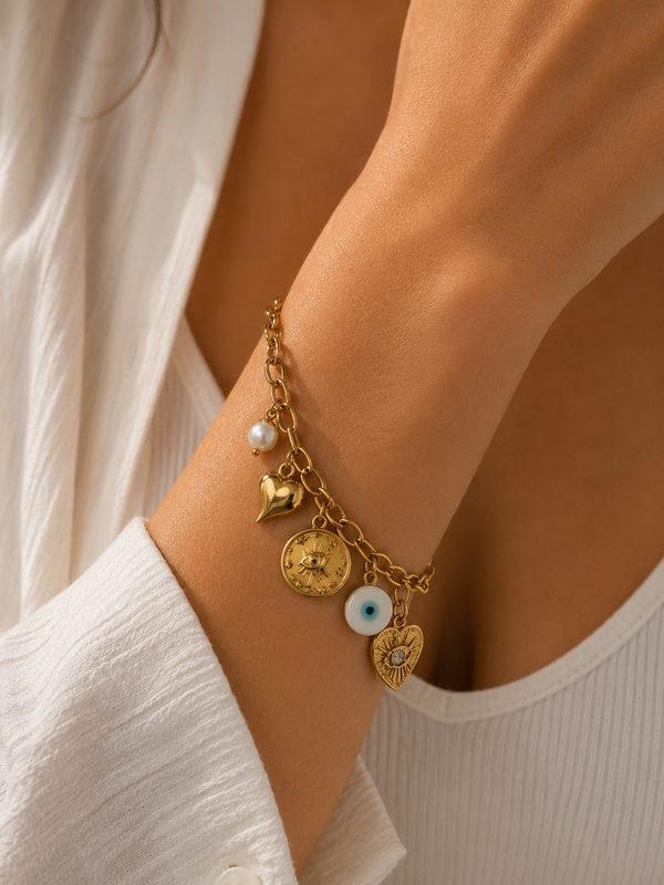 Eye Charm Bracelet