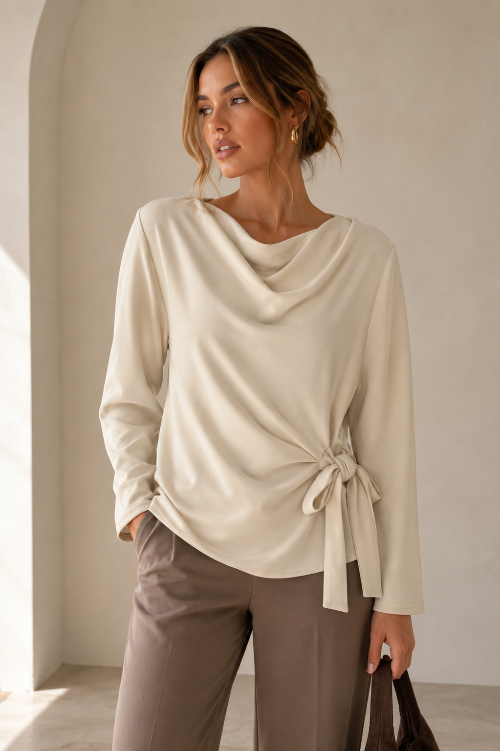 Sophia Top – Cream