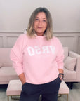 VRSO Sweatshirt Hoodie Pink/Grey