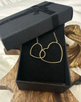 Linked Hearts Necklace Large