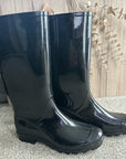 Wellington Boot Black Shiny