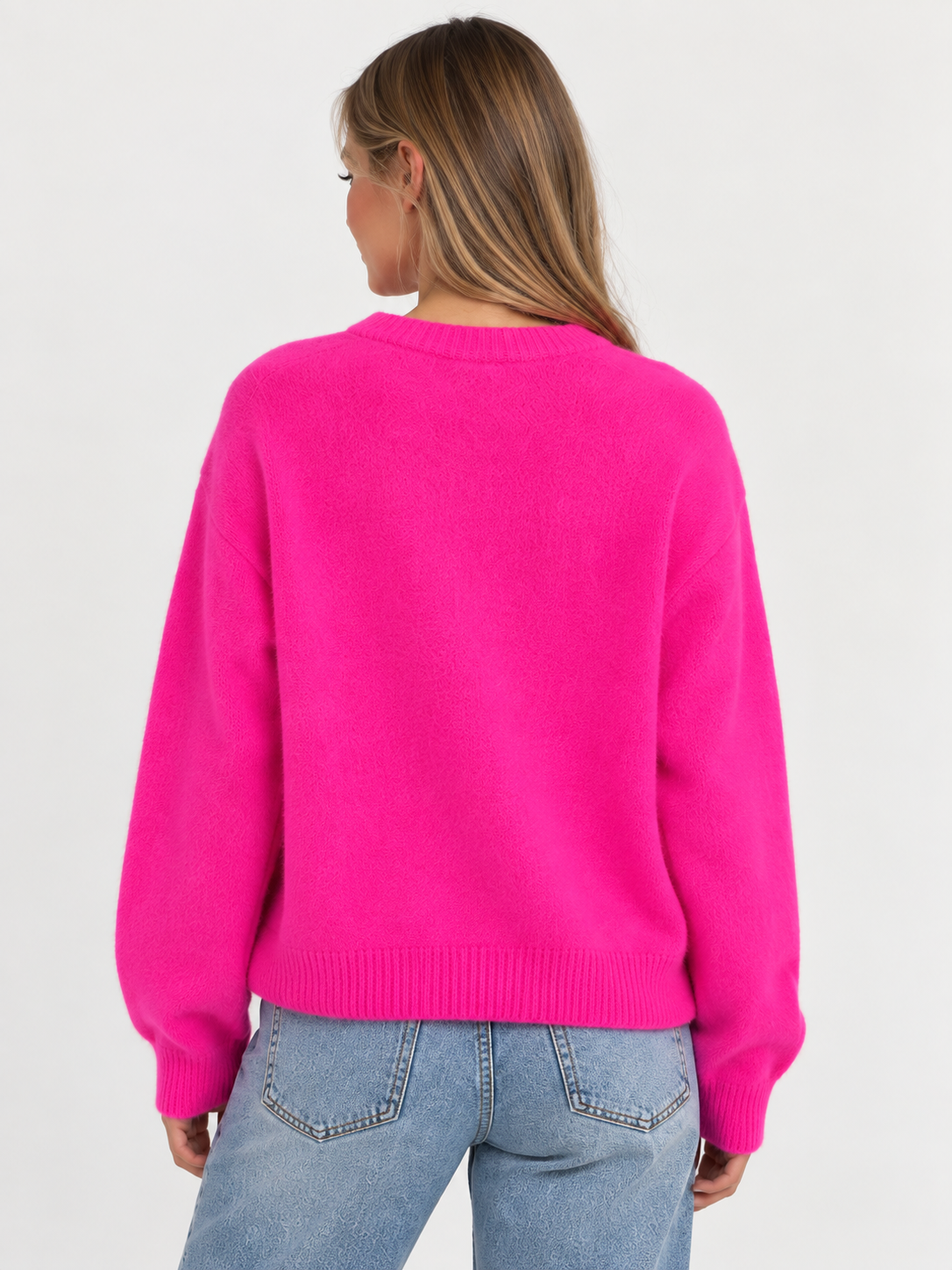Neon Pink Luxe Knit