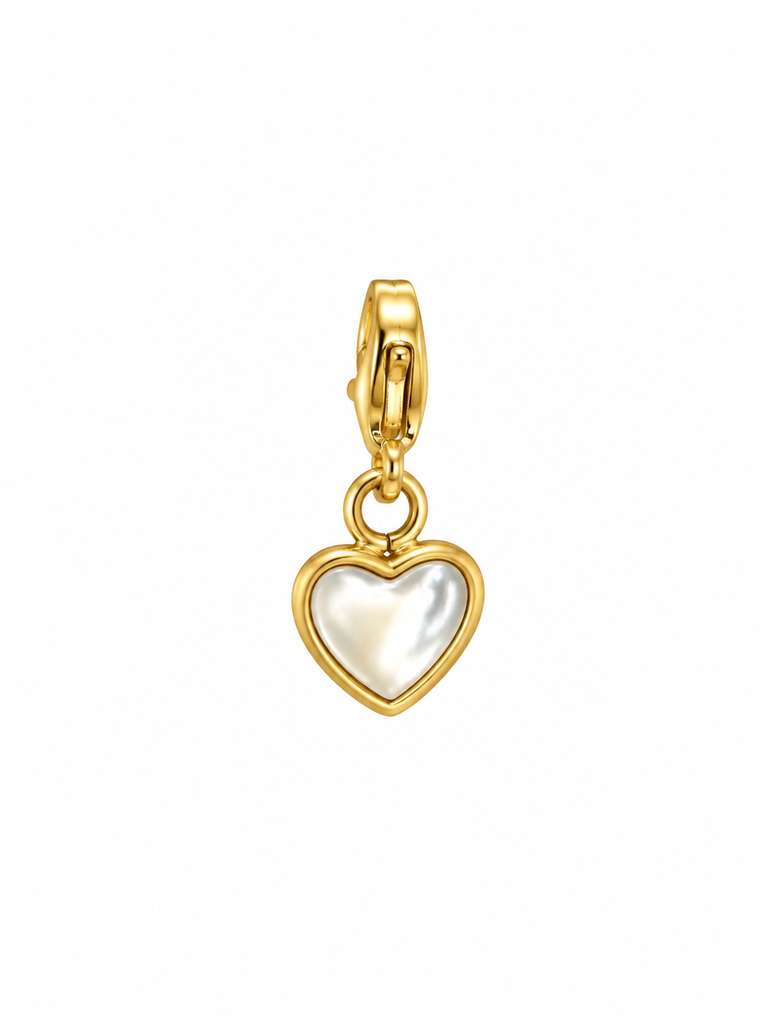 CHARM 47 | Pearl Heart Charm