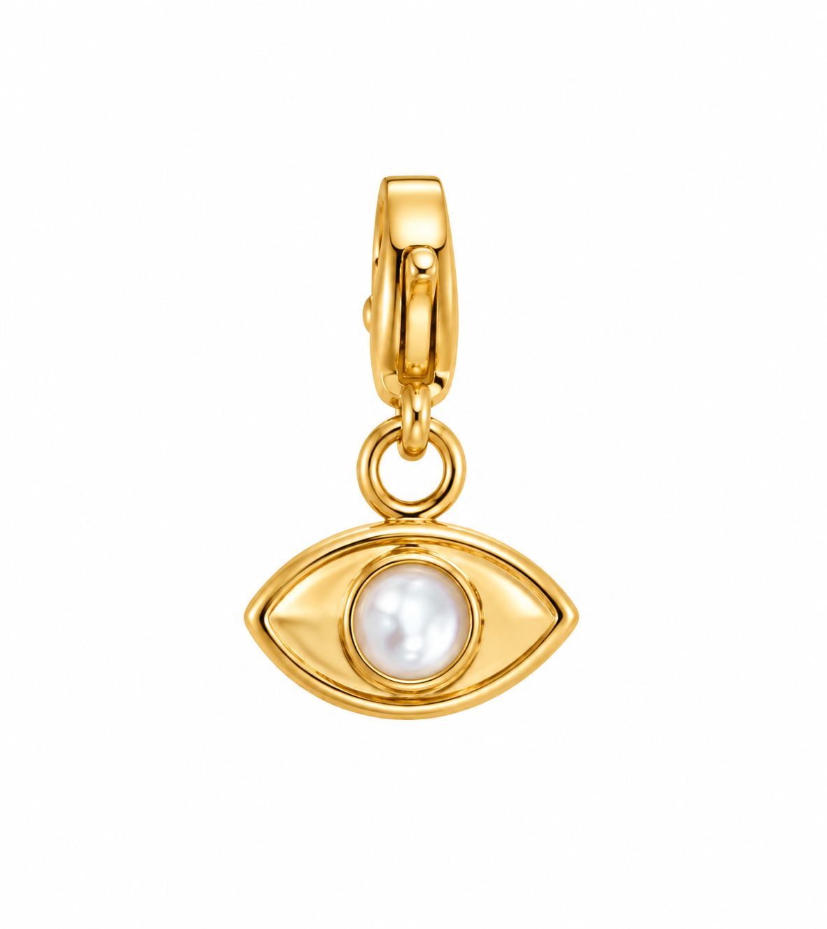 CHARM 49 | Pearl Evil Eye Charm