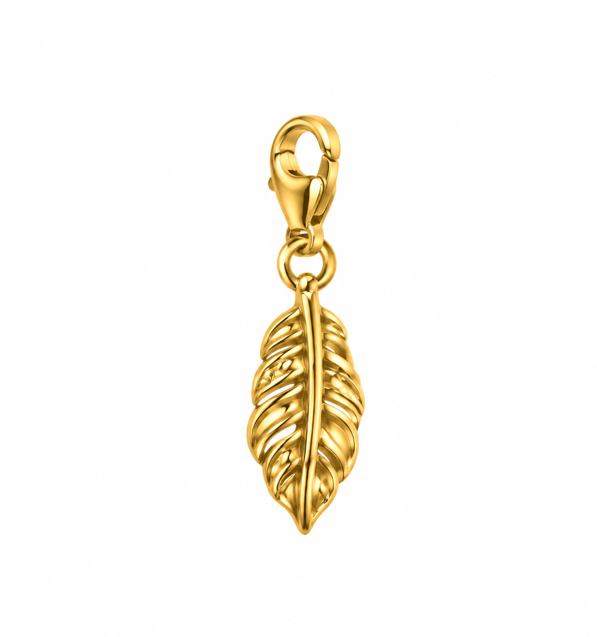 CHARM 52 | Golden Leaf Charm