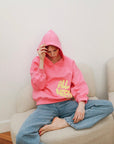 All We Need Is Love Hoodie Pink