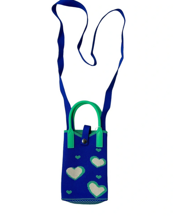 Little Elsie Bag Blue Heart