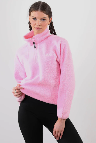 Marla Fleece Top Pink