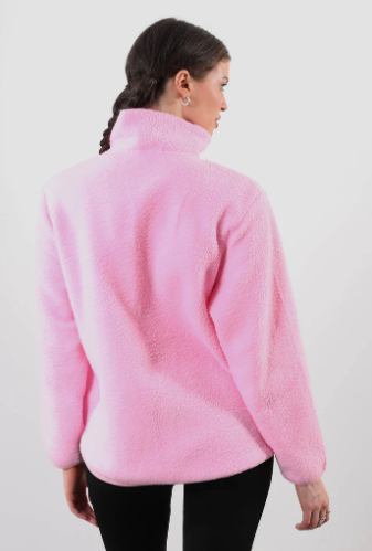 Marla Fleece Top Pink
