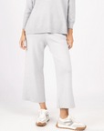 Sarl Knit Wide Leg Trousers Grey