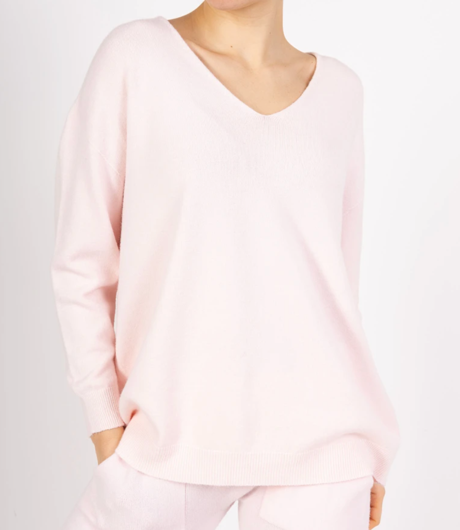 Sarl Knit Jumper Powder Pink