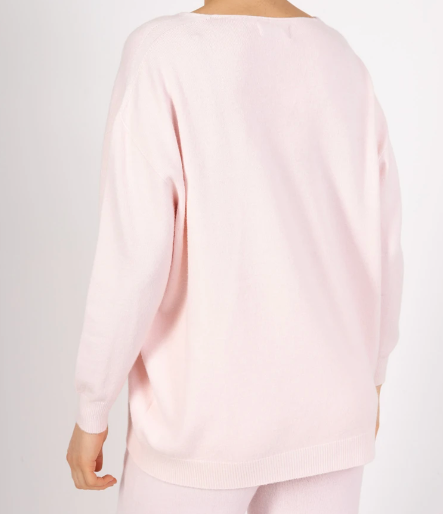 Sarl Knit Jumper Powder Pink