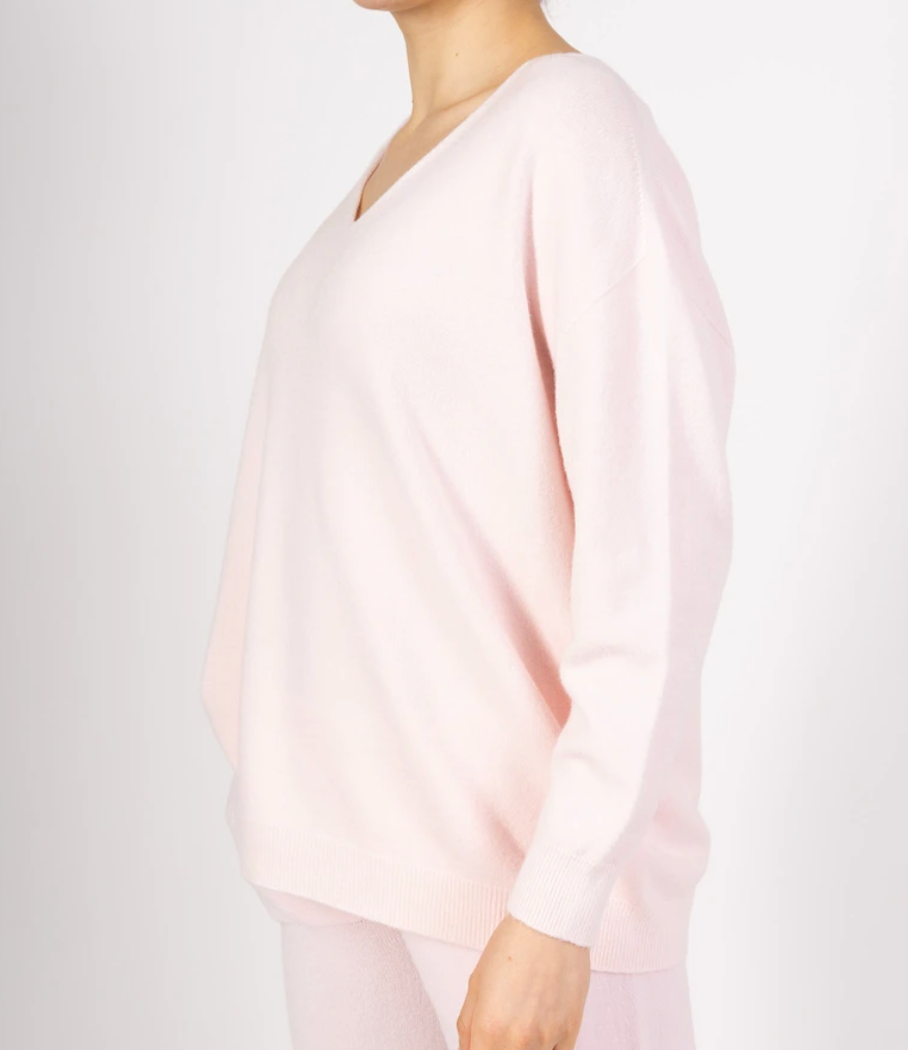 Sarl Knit Jumper Powder Pink