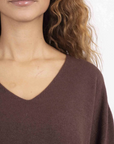 Sarl Knit Jumper Chocolate