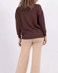 Sarl Knit Jumper Chocolate