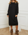 Sarl Knit Dress Black