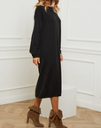 Sarl Knit Dress Black