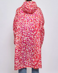 Rain Poncho Orange Print