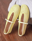 Layla Woven Ballet Pump Primrose