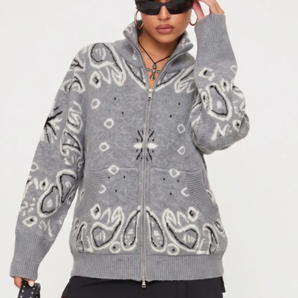 Kelly Cardigan Grey