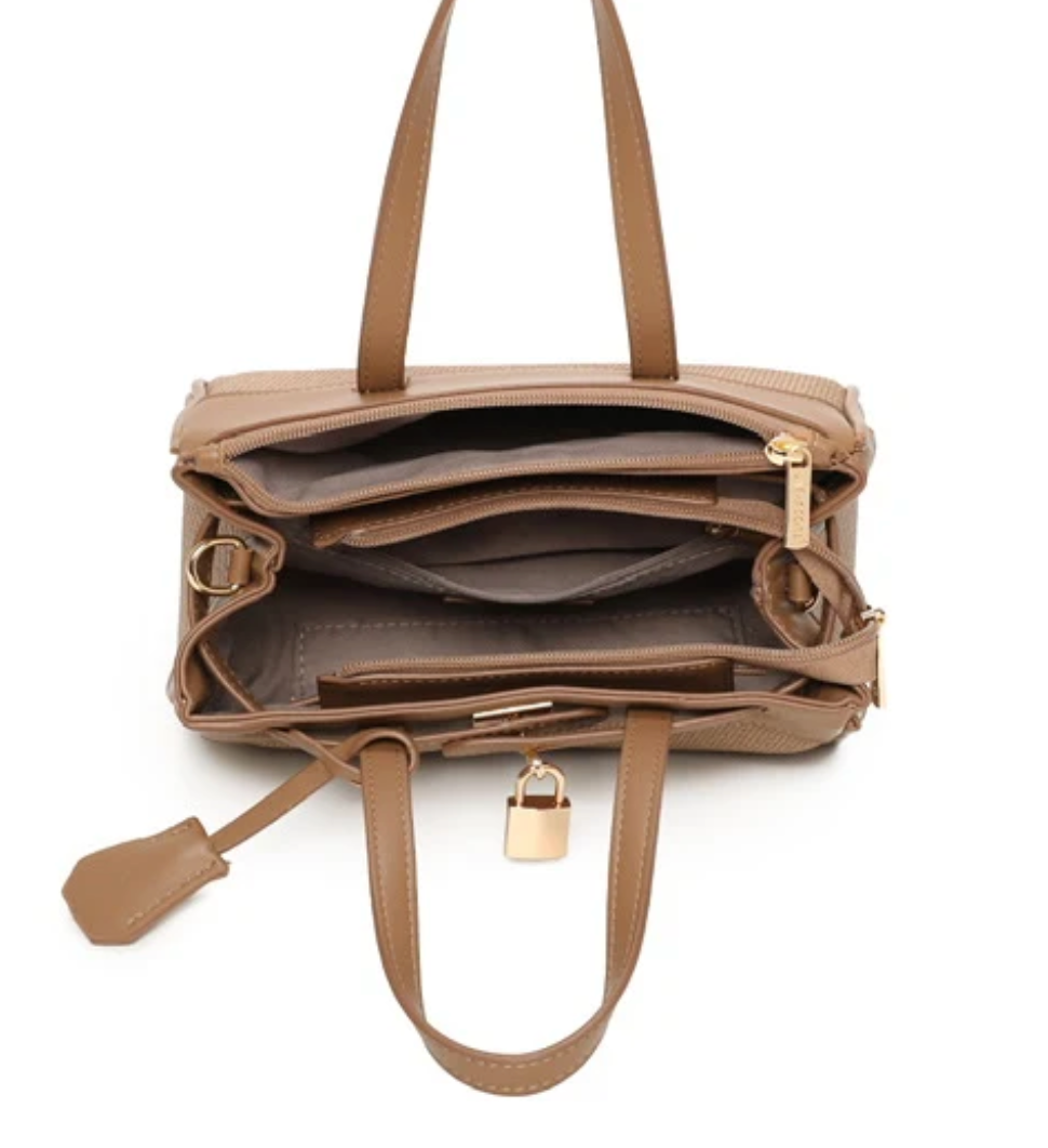 Gia Bag Taupe Personalised