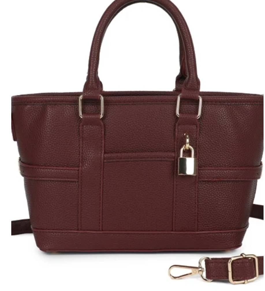 Maggie Bag Burgundy Personalised