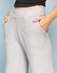 Sarl Knit Wide Leg Trousers Grey