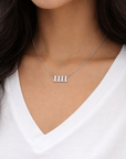 11.11 Necklace Silver