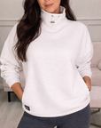 VRSO Funnel Neck Marl Grey