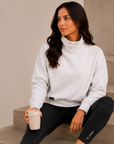 VRSO Funnel Neck Marl Grey