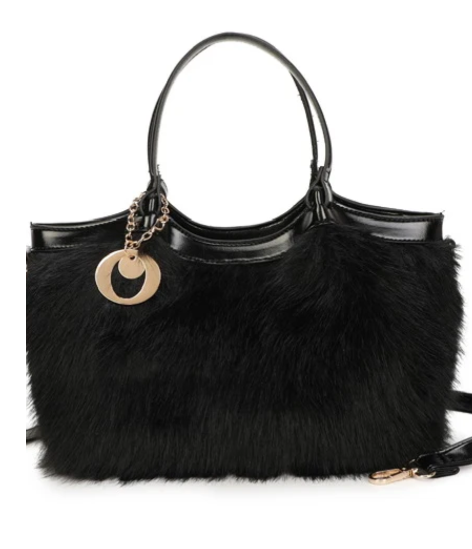 Hannah Bag Black Personalised