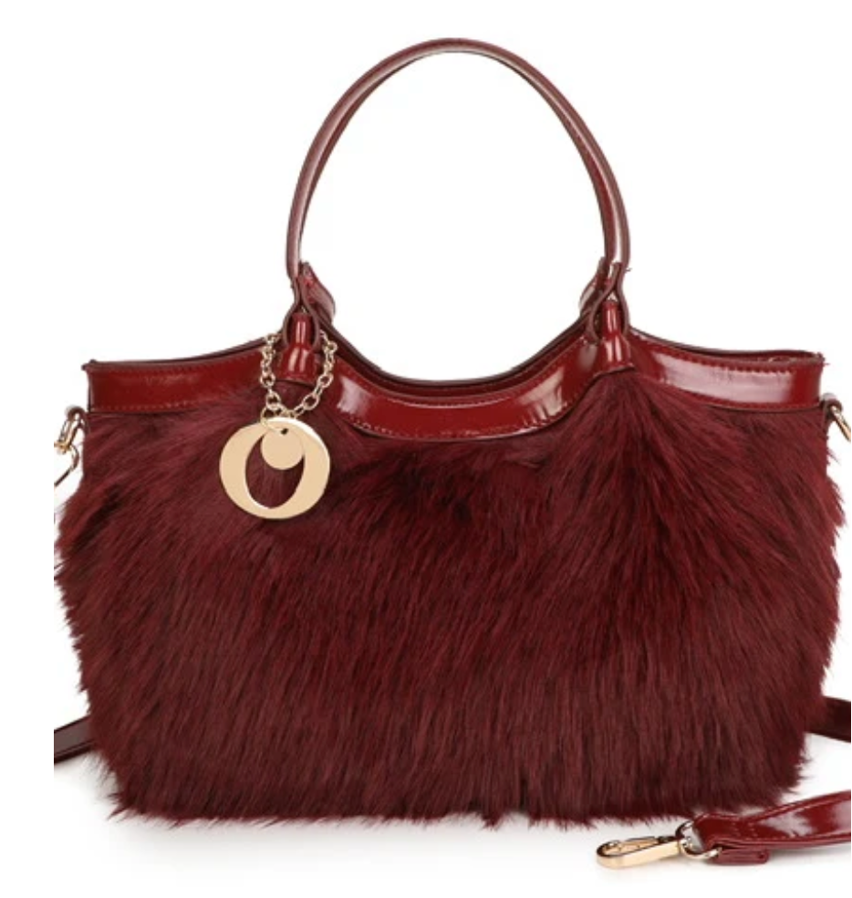 Hannah Bag Burgundy Personalised