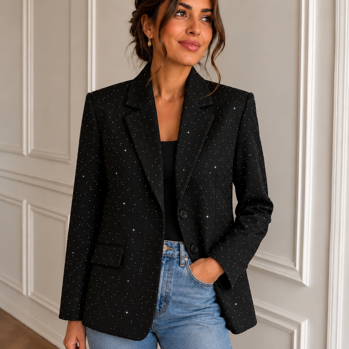 Celine BOYFRIEND Blazer Black