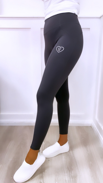 Active Leggings Slate Grey