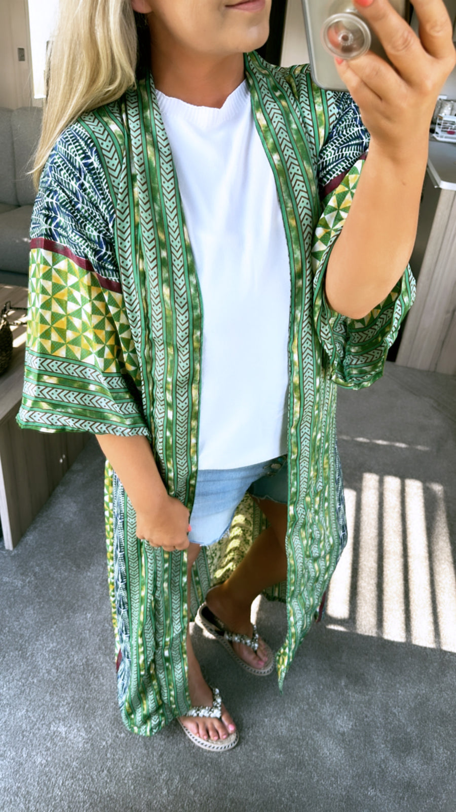 Nova Kimono Green