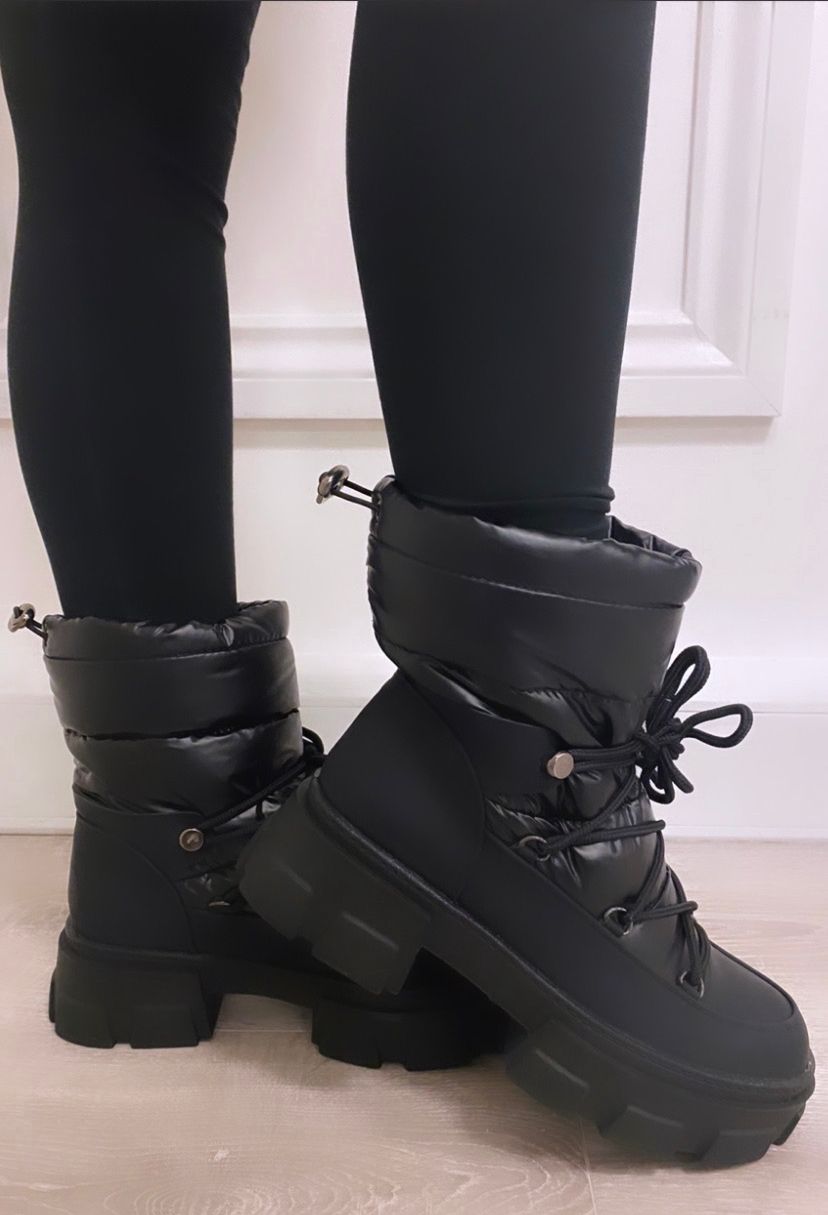 Ankle Snow Boot Black