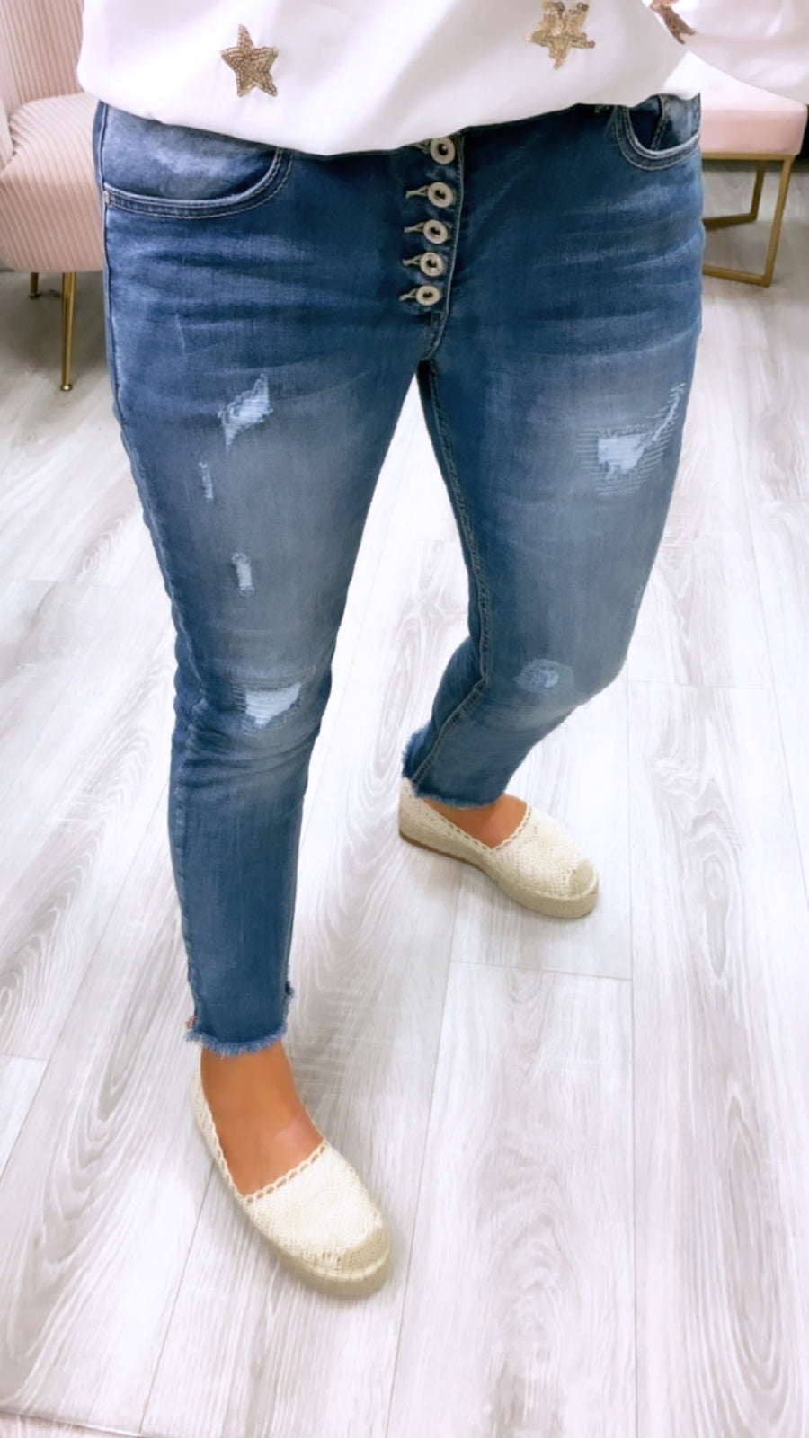Katie Crop Jeans